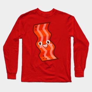 Kawaii Bacon !! Long Sleeve T-Shirt